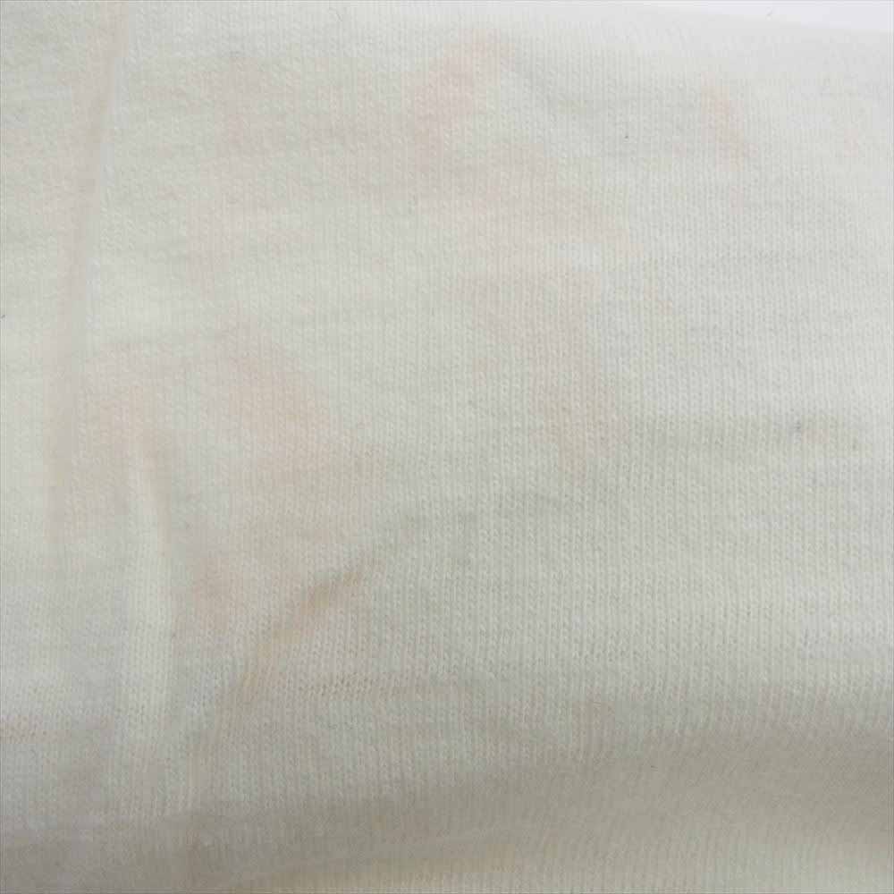 WAREHOUSE ウエアハウス U.S.ARMY AIR CORPS SAN BERNARDINO フロッキー プリント Tシャツ ホワイト系 M【中古】