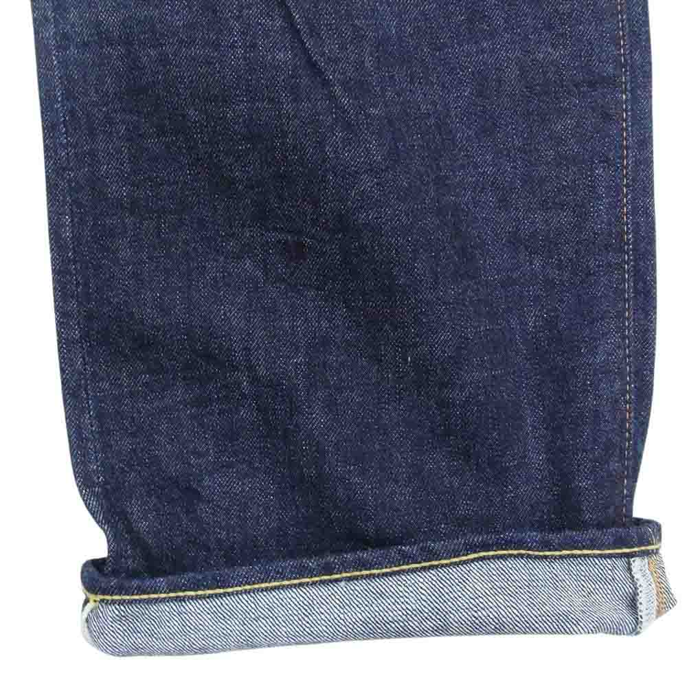 MOMOTARO JEANS 桃太郎ジーンズ LEVEL 4 ボタンフライ デニム パンツ ジーンズ インディゴブルー系 36【中古】