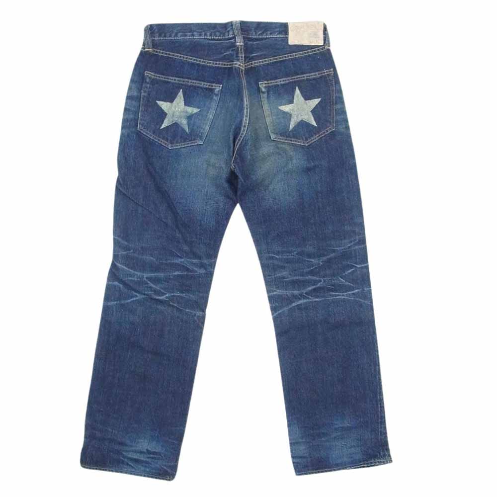 SUGAR CANE シュガーケーン Lot 902 LONE STAR デニム パンツ ジーンズ インディゴブルー系 34【中古】