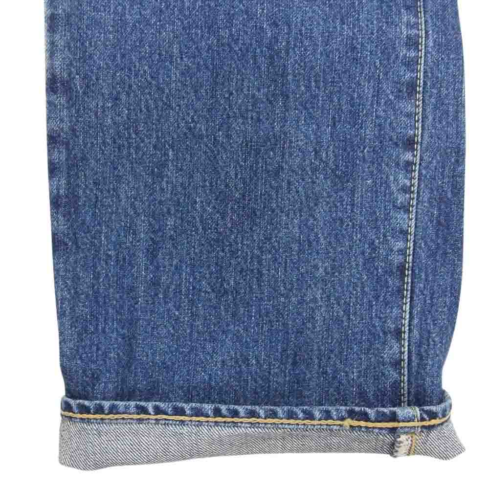 Denime ドゥニーム セルビッチ ボタンフライ デニム パンツ ジーンズ インディゴブルー系 34【美品】【中古】