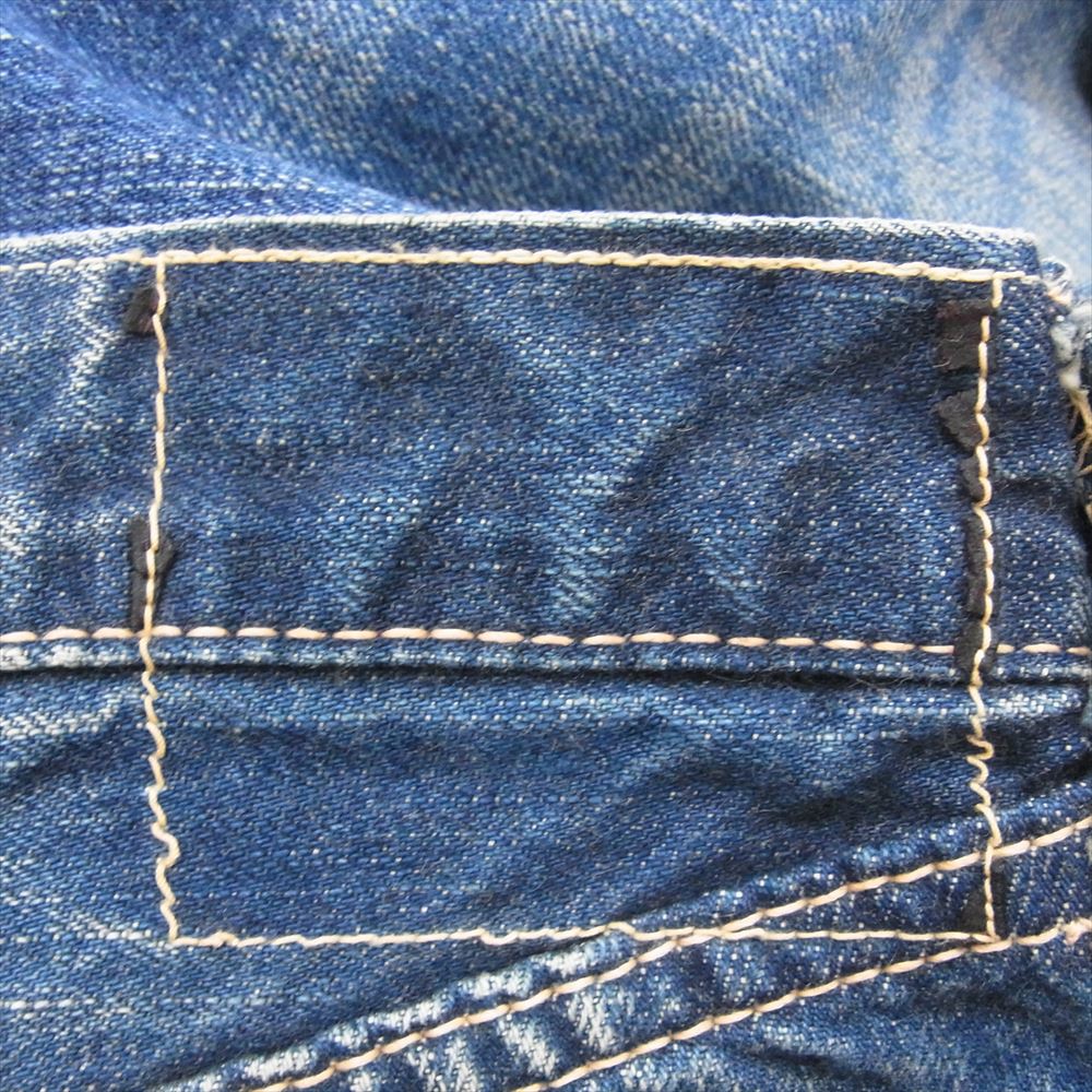 BOOTLEGGERS ブートレガーズ Ttpe XX セルビッチ ボタンフライ デニム パンツ ジーンズ インディゴブルー系 サイズ表記無【中古】