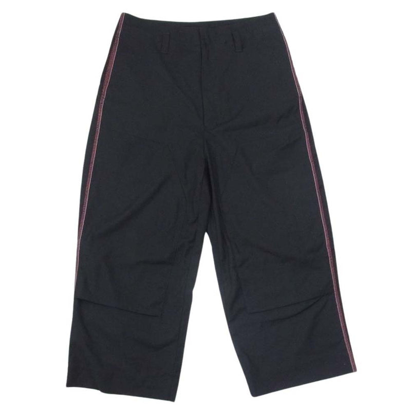 シンヤコズカ 20SS 2001SK33 WALK TROUSERS ウォーク トラウザーズ サイドライン スラックス パンツ ブラック系 S【中古】