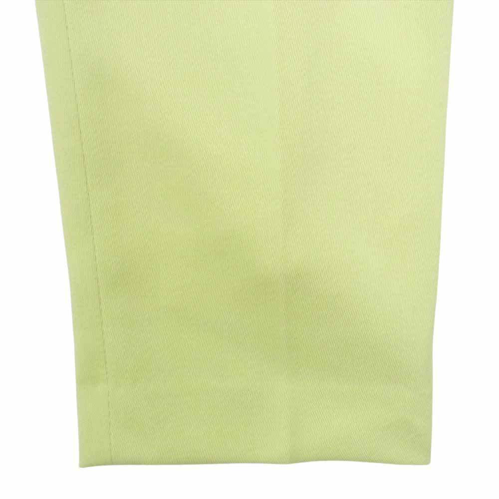 UNITED ARROWS ユナイテッドアローズ 1614-299-5948 BEAUTY&YOUTH カルゼドロースト テーパード パンツ イエロー イエロー系 M【中古】