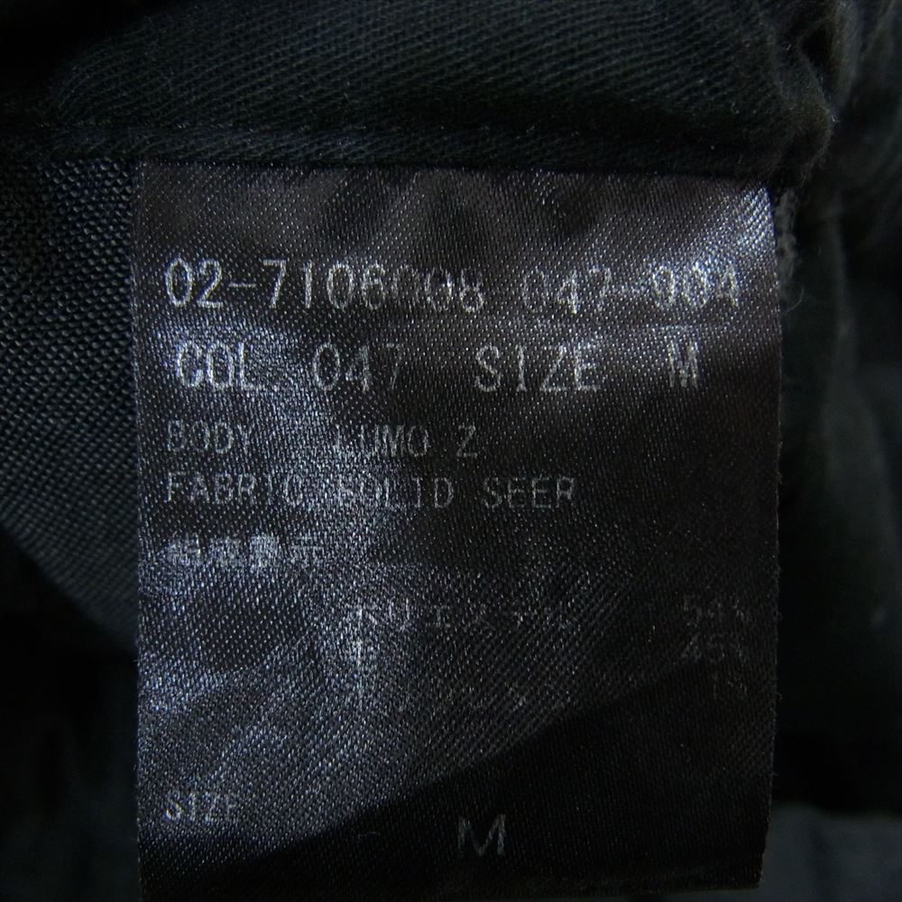 theory セオリー 02-7106008-047-904 シアサッカー イージー パンツ ブラック系 M【中古】