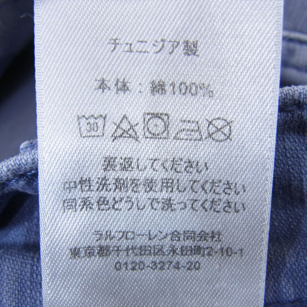 POLO RALPH LAUREN ポロ・ラルフローレン ベイカー パンツ ブルー系 12【中古】