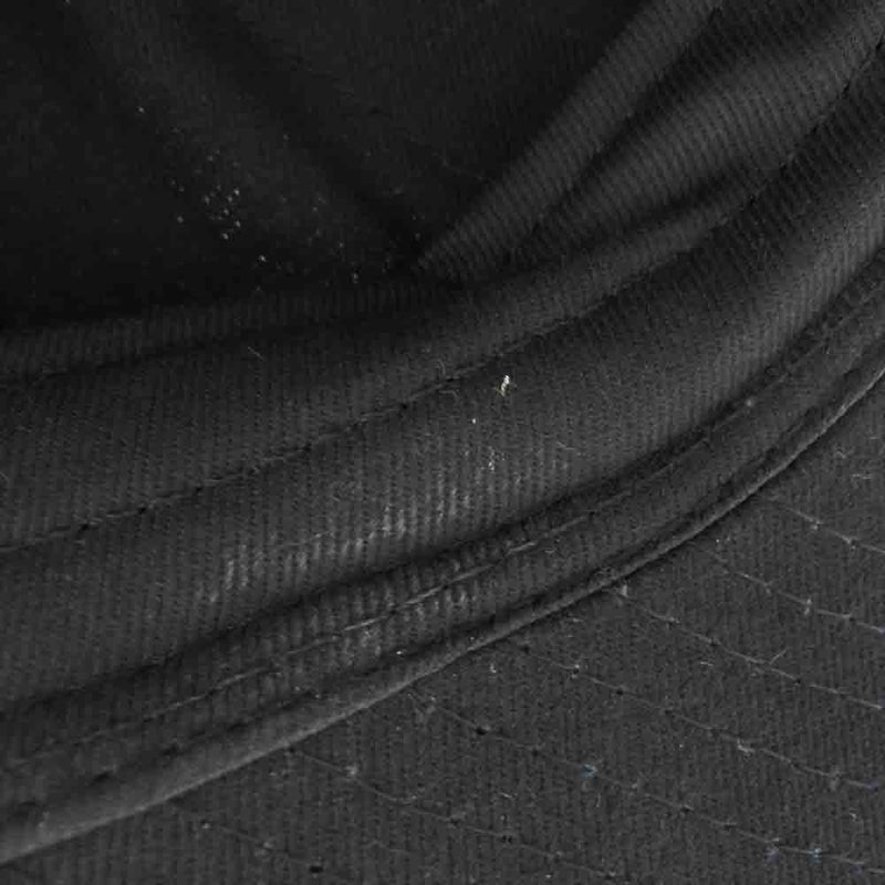 Yohji Yamamoto ヨウジヤマモト FR-H35-970 × NEW ERA ニューエラ レザー パッチ ベースボール キャップ ブラック系【中古】