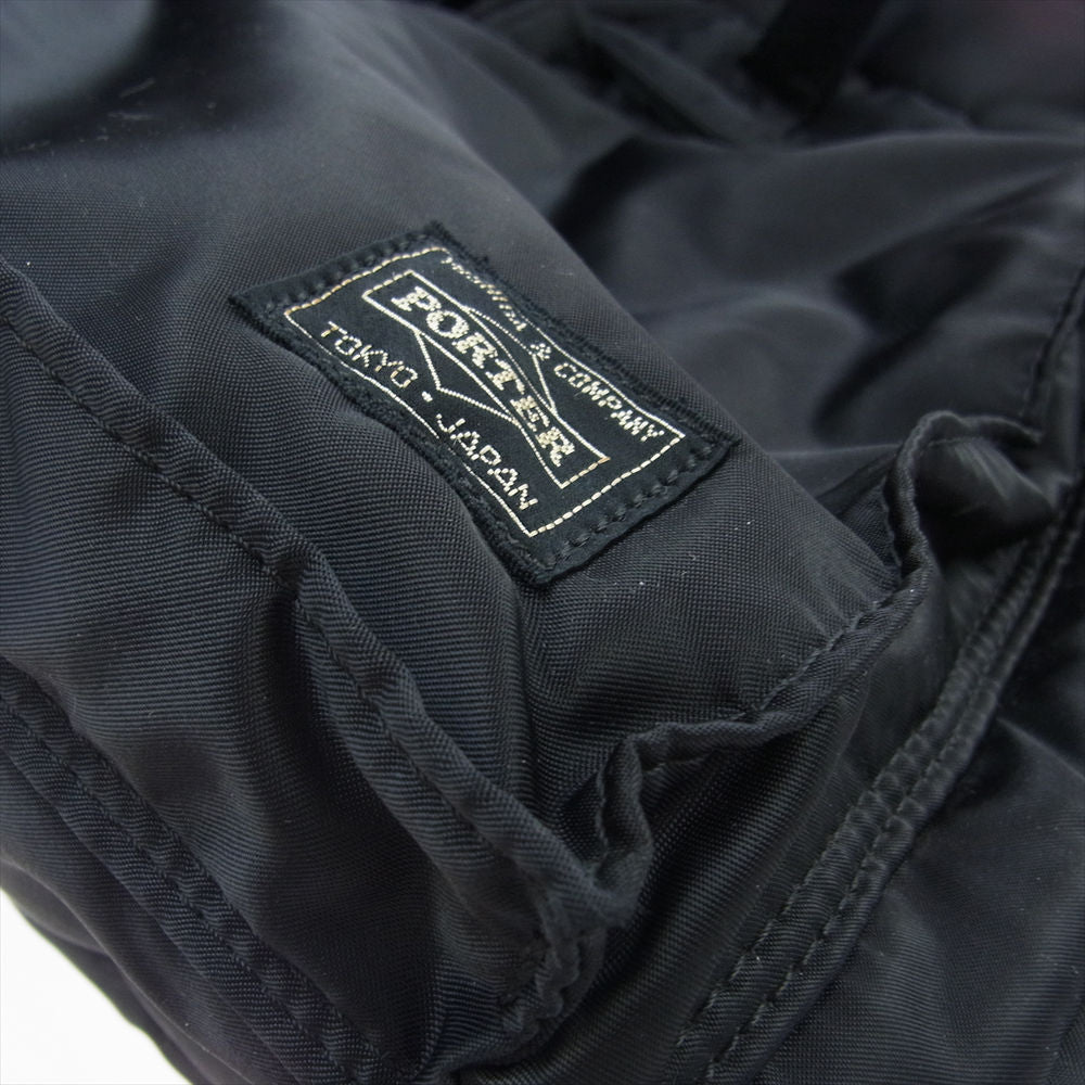 PORTER ポーター 622-78329 TANKER 2WAY BOSTON BAG S タンカー 2WAY ボストン ショルダー バッグ  ブラック系【中古】