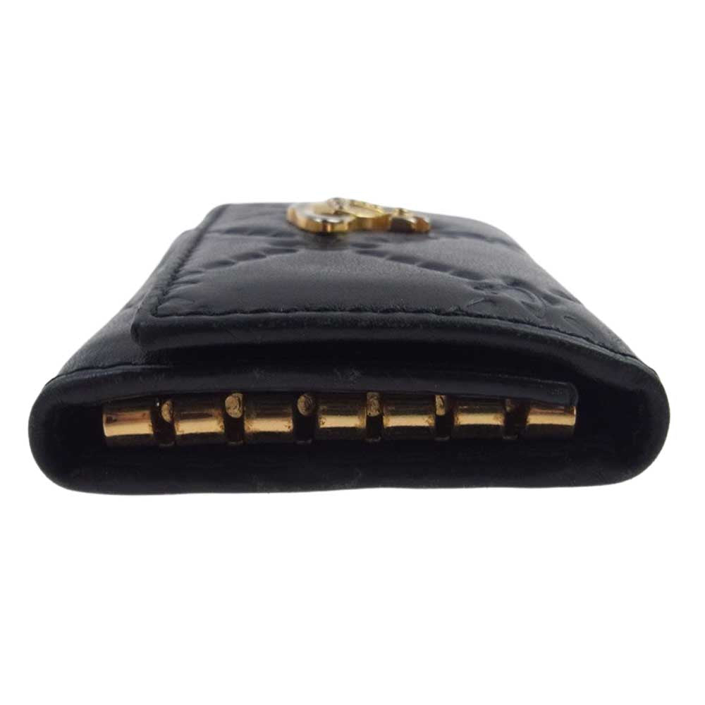 Vivienne Westwood ヴィヴィアンウエストウッド 720V01V レザー 6連 キーケース ブラック系【中古】