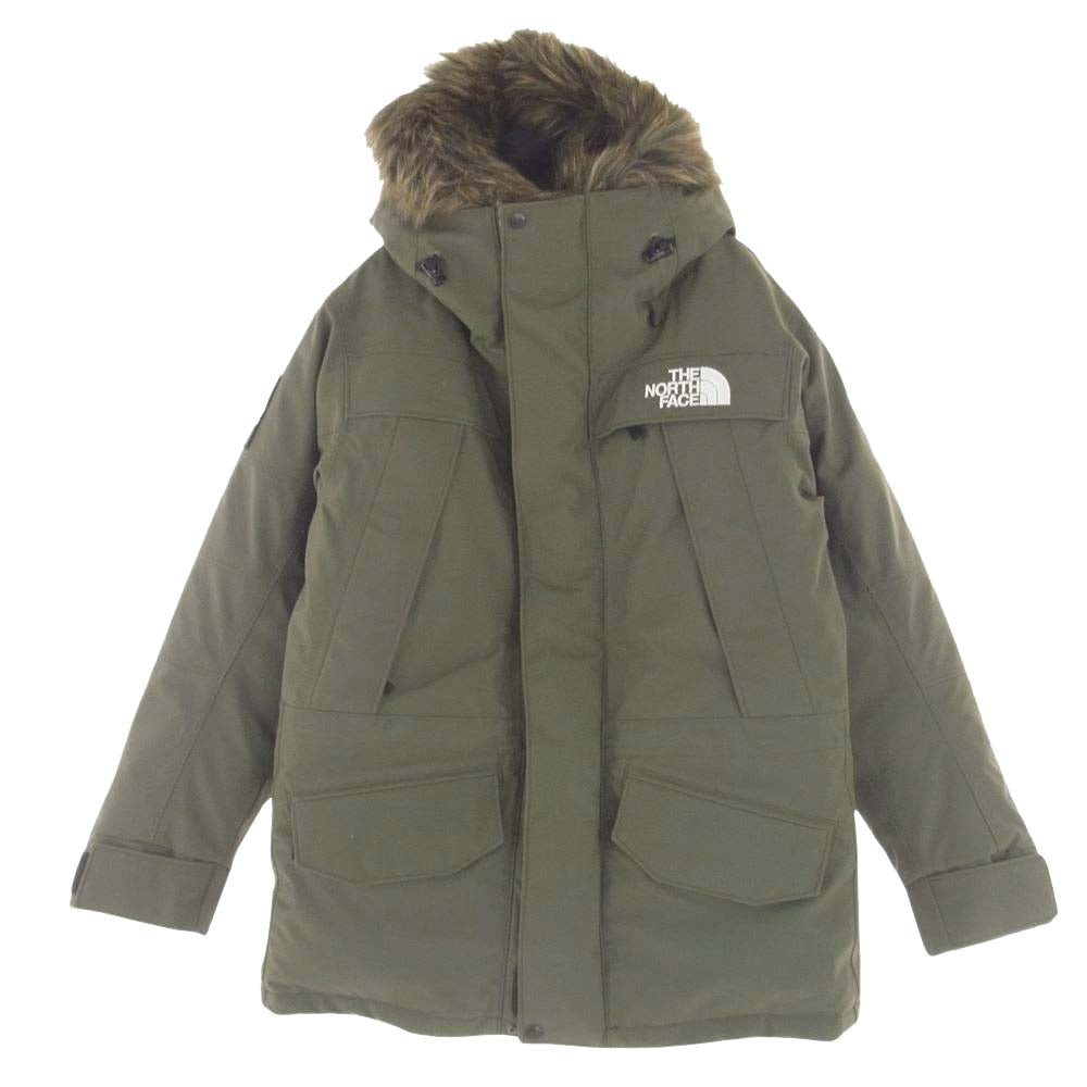 THE NORTH FACE ノースフェイス ND92032 Antarctica Parka アンタークティカ パーカ ダウン ジャケット モスグリーン系 S【中古】