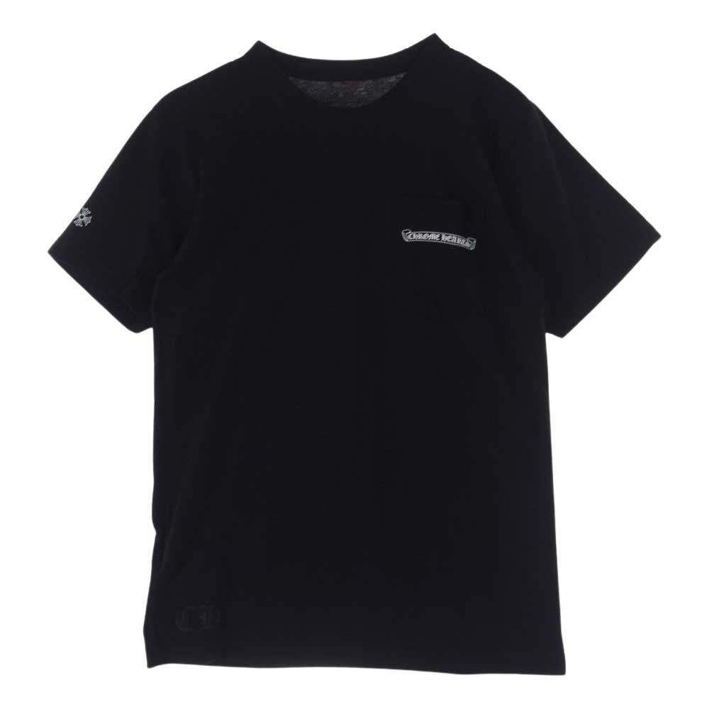 CHROME HEARTS クロムハーツ（原本無） マルチカラー セメタリー クロス バック プリント 半袖 Tシャツ ブラック系 M【中古】