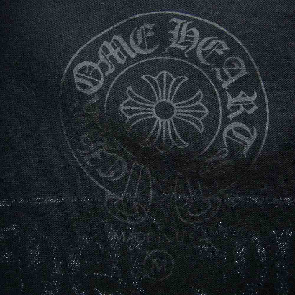 CHROME HEARTS クロムハーツ（原本無） マルチカラー セメタリー クロス バック プリント 半袖 Tシャツ ブラック系 M【中古】