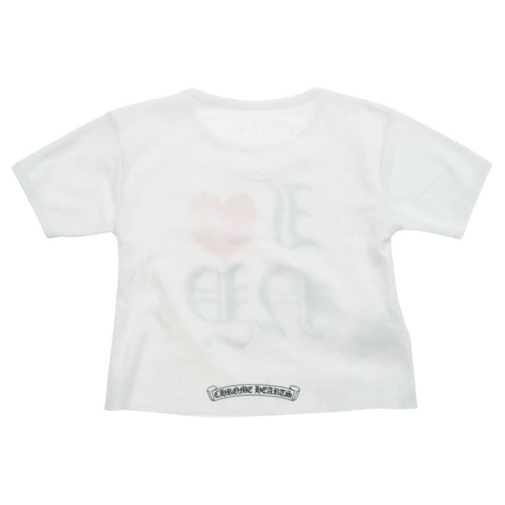 CHROME HEARTS クロムハーツ（原本無） I Love NY Tee アイラブ ニューヨーク 半袖 Tシャツ カットソー ホワイト系 OS【中古】