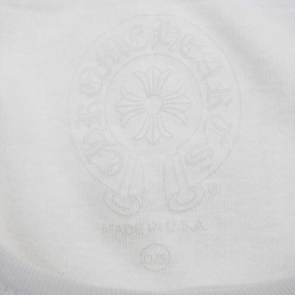 CHROME HEARTS クロムハーツ（原本無） I Love NY Tee アイラブ ニューヨーク 半袖 Tシャツ カットソー ホワイト系 OS【中古】
