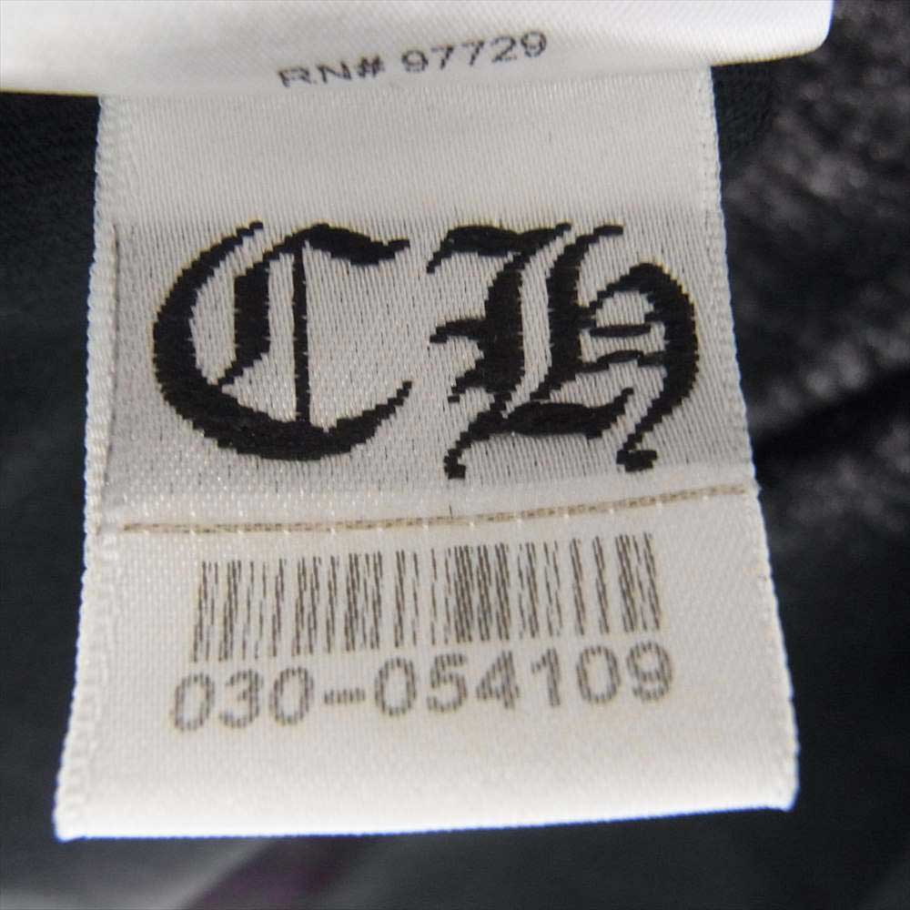 CHROME HEARTS クロムハーツ（原本無） バック ホース シュー バック プリント 長袖 Tシャツ カットソー ブラック系 M【中古】