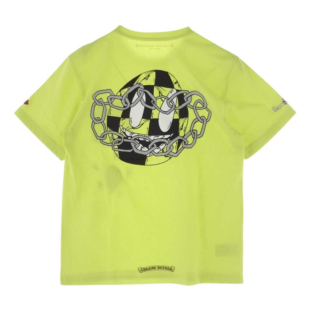 CHROME HEARTS クロムハーツ（原本無） MATTY BOY PPO SEAFORM GREEN T-SHIRT マッティ ボーイ 半袖 Tシャツ　 ライトグリーン系 ライムグリーン系 M【中古】