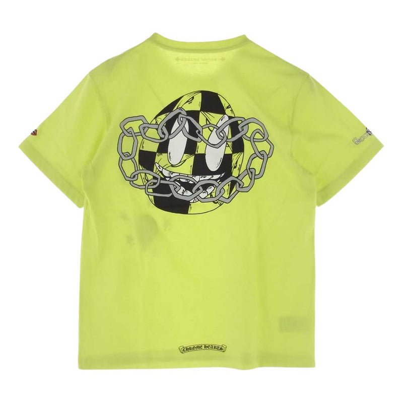 CHROME HEARTS クロムハーツ（原本無） MATTY BOY PPO SEAFORM GREEN T-SHIRT マッティ ボーイ 半袖 Tシャツ　 ライトグリーン系 ライムグリーン系 M【中古】