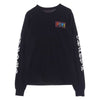 CHROME HEARTS クロムハーツ（原本無） FOTI フォティ バック プリント 長袖 Tシャツ カットソー ブラック系 M【中古】