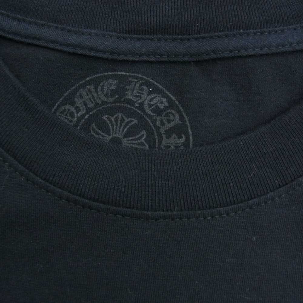 CHROME HEARTS クロムハーツ（原本無） FOTI フォティ バック プリント 長袖 Tシャツ カットソー ブラック系 M【中古】