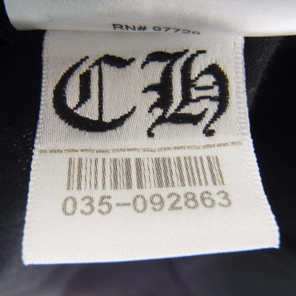 CHROME HEARTS クロムハーツ（原本無） FOTI フォティ バック プリント 長袖 Tシャツ カットソー ブラック系 M【中古】