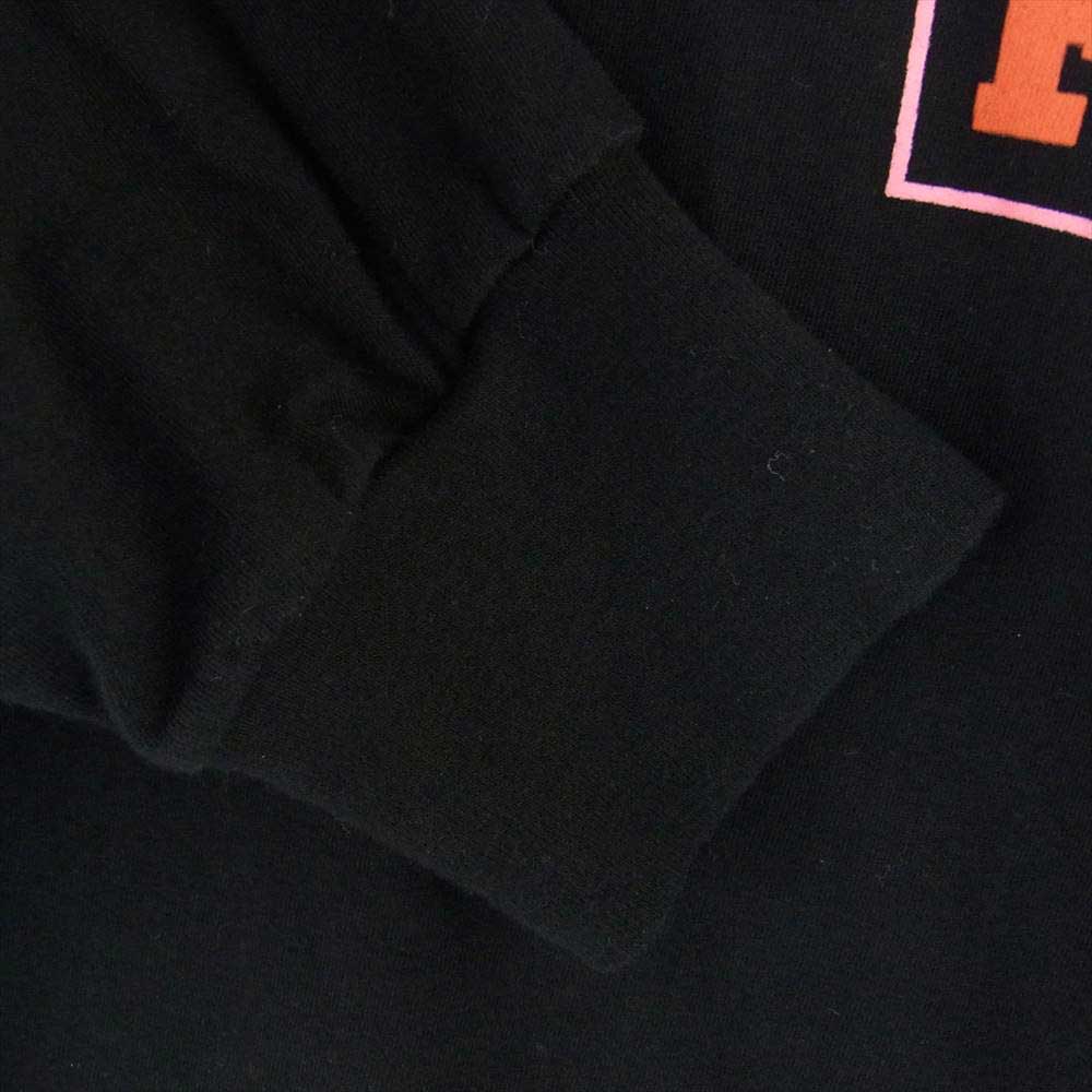 CHROME HEARTS クロムハーツ（原本無） FOTI フォティ バック プリント 長袖 Tシャツ カットソー ブラック系 M【中古】