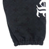 CHROME HEARTS クロムハーツ（原本無） CH PLUS SWTPANTS CHプラス プリント ホースシュー スウェット パンツ ブラック系 XS【中古】