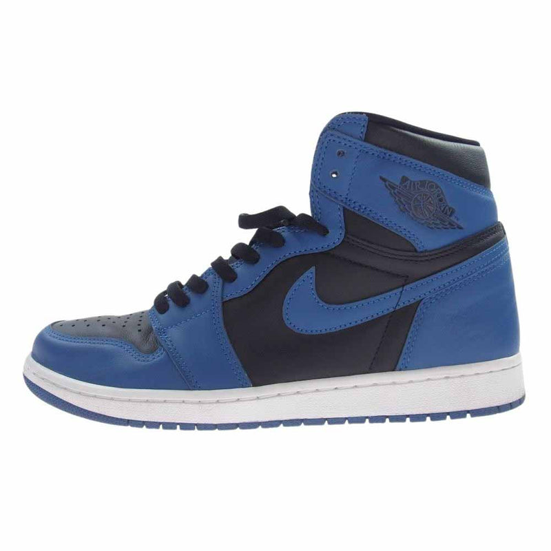 NIKE AIR JORDAN ナイキ ジョーダン 555088-404 AJ1 Retro High OG Dark Marina Blue エアジョーダン 1 レトロ ハイ OG スニーカー ブラック系 ブルー系 28.5cm【中古】