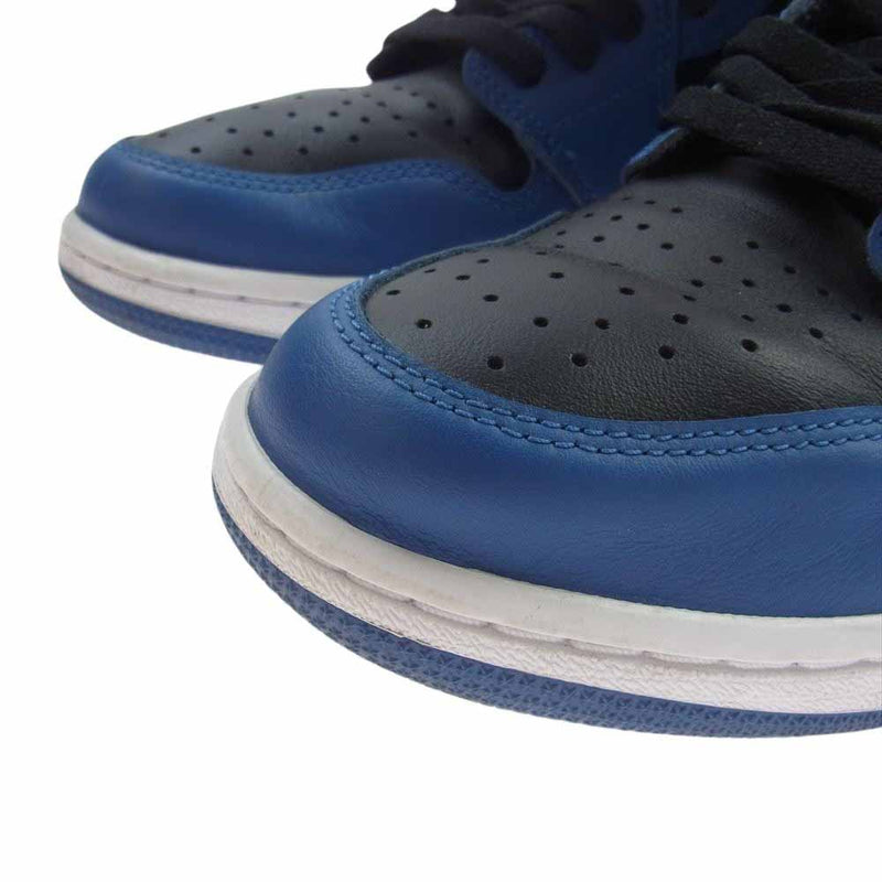 NIKE AIR JORDAN ナイキ ジョーダン 555088-404 AJ1 Retro High OG Dark Marina Blue エアジョーダン 1 レトロ ハイ OG スニーカー ブラック系 ブルー系 28.5cm【中古】