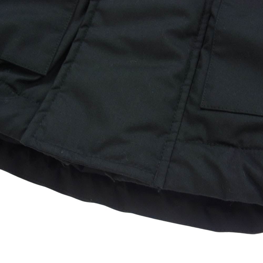 WTAPS ダブルタップス 19AW 192WVDT-JKM04 MC JACKET COPO TAFFETA タフタ ロゴ 中綿 ミリタリー ジャケット ブルゾン ブラック系 X02【中古】