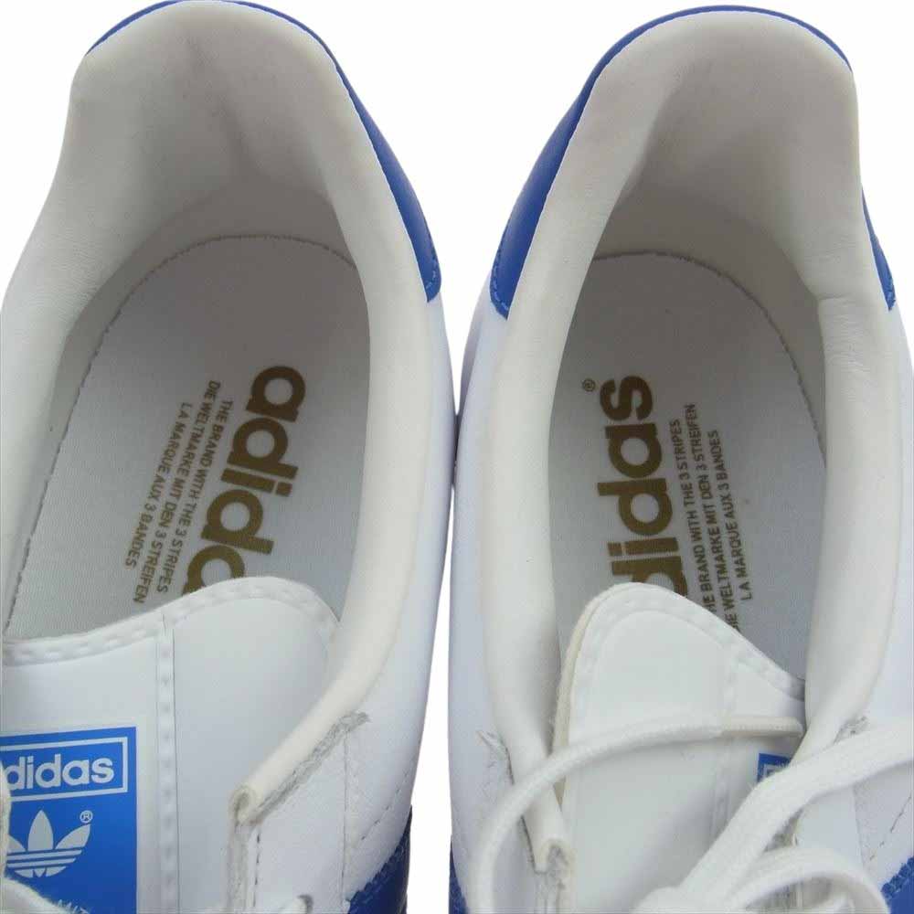 adidas アディダス 465809 06年製 ITALIA 74 イタリア スニーカー ホワイト系 ブルー系 27.5cm【極上美品】【中古】