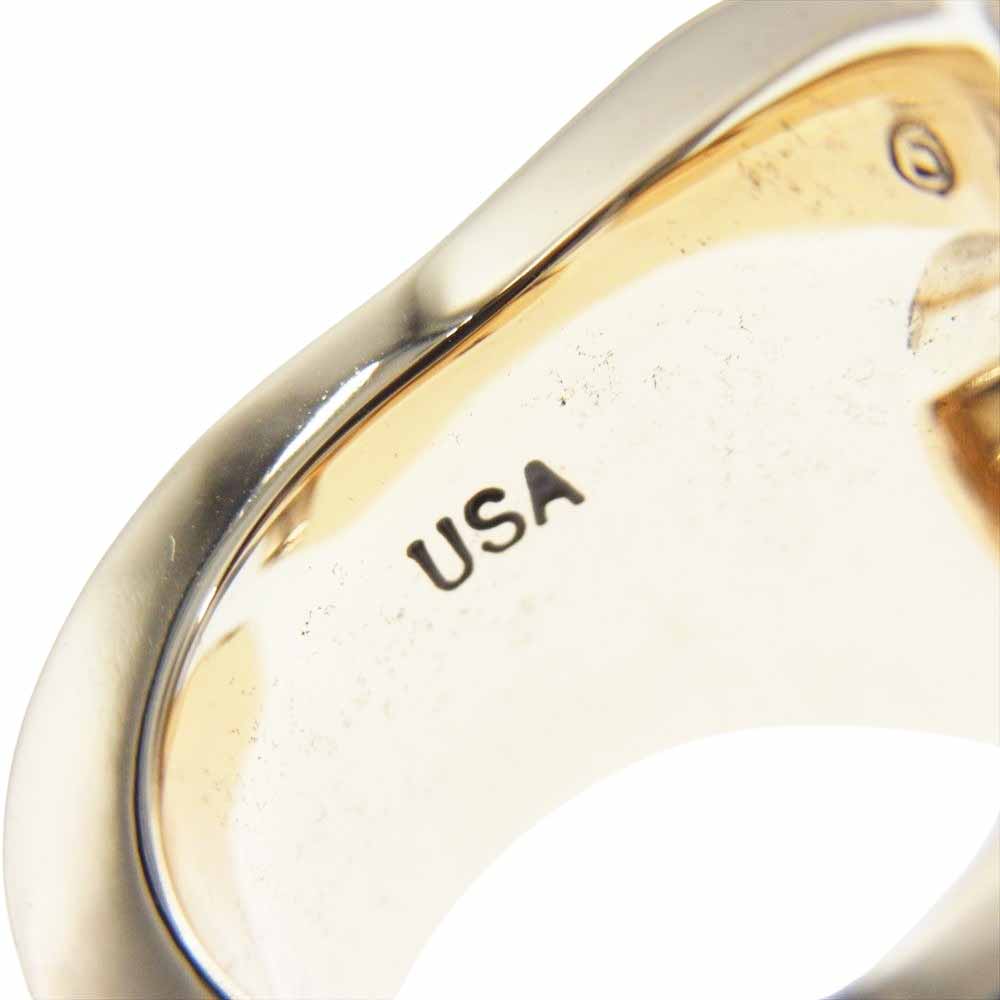 TENDERLOIN テンダーロイン T-H.S RING 8K ゴールド ホースシューリング ゴールド系 13.5号【中古】