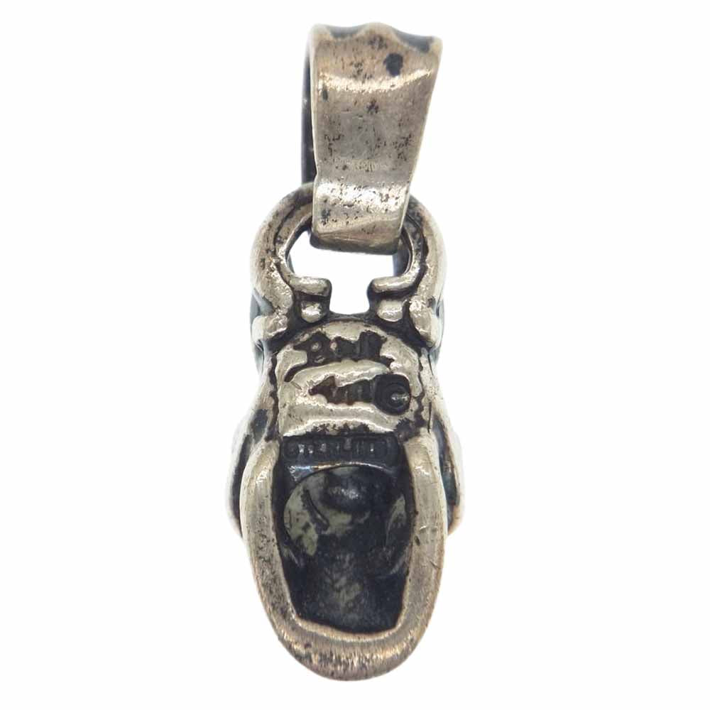 BILL WALL LEATHER ビルウォールレザー スモール デーモン スカル トップ シルバー ペンダントトップ シルバー系【中古】