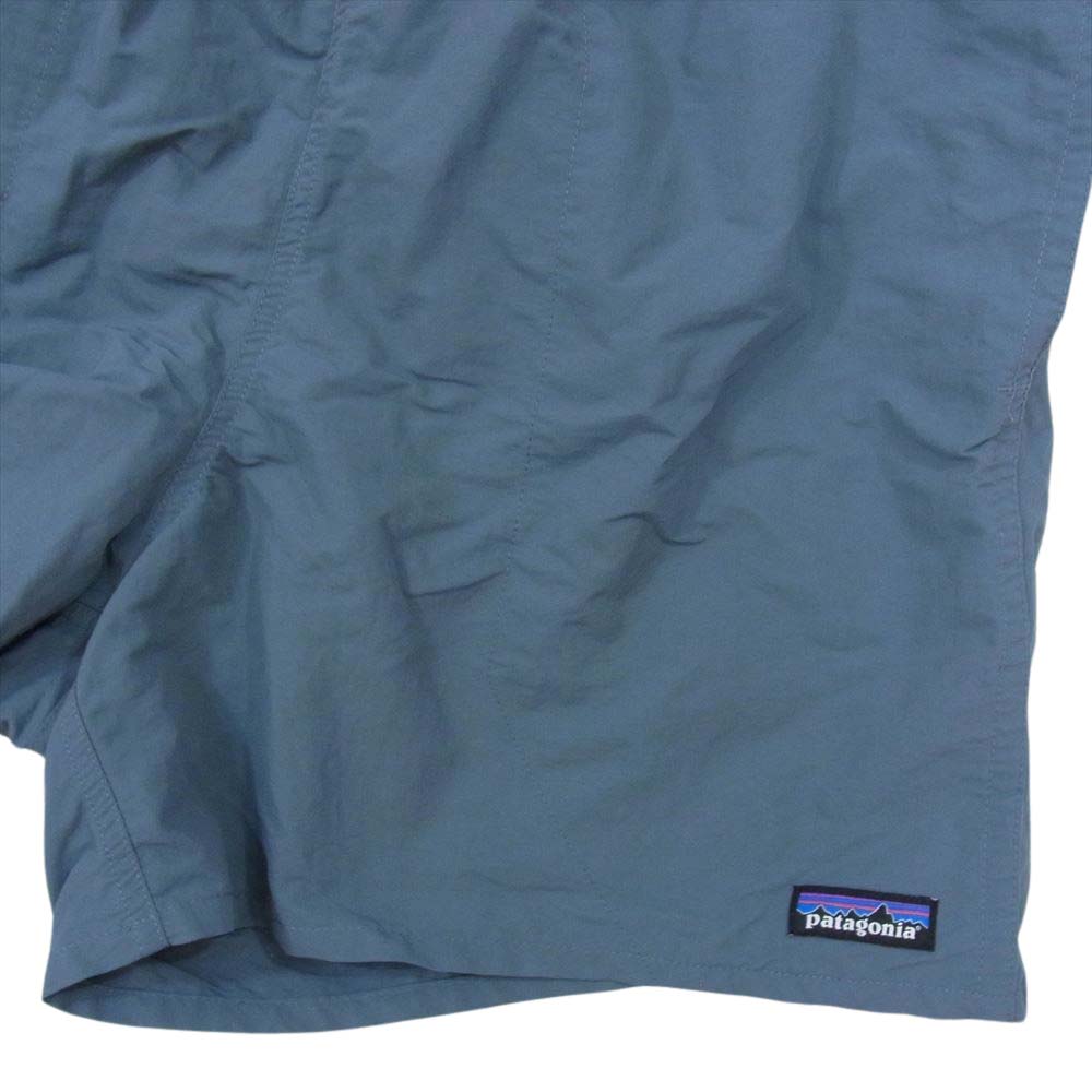 patagonia パタゴニア 22SS 57022SP22 BAGGIES SHORTS バギーズショーツ 5インチ ハーフパンツ PLGY  グレー系 L【中古】