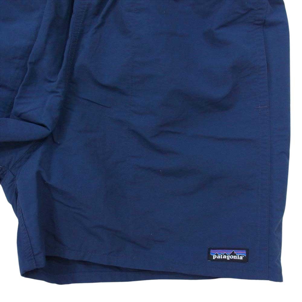 patagonia パタゴニア 22SS 57022SP22 BAGGIES SHORTS バギーズショーツ 5インチ ハーフパンツ TIDB  ネイビー系 L【中古】