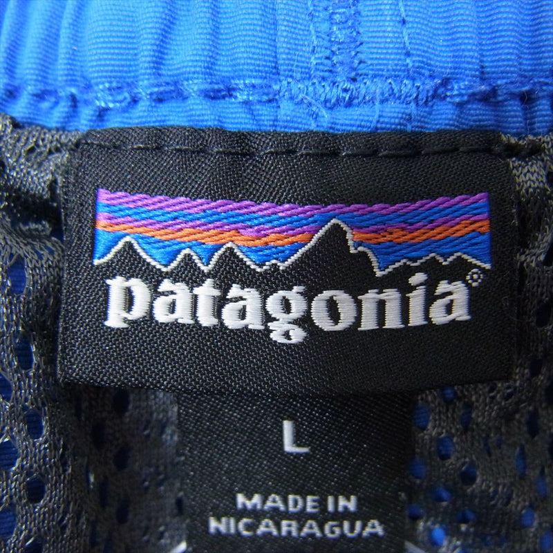 patagonia パタゴニア 21SS 57021SP21 BAGGIES SHORTS バギーズショーツ 5インチ ハーフパンツ BYBL ブルー系 L【中古】