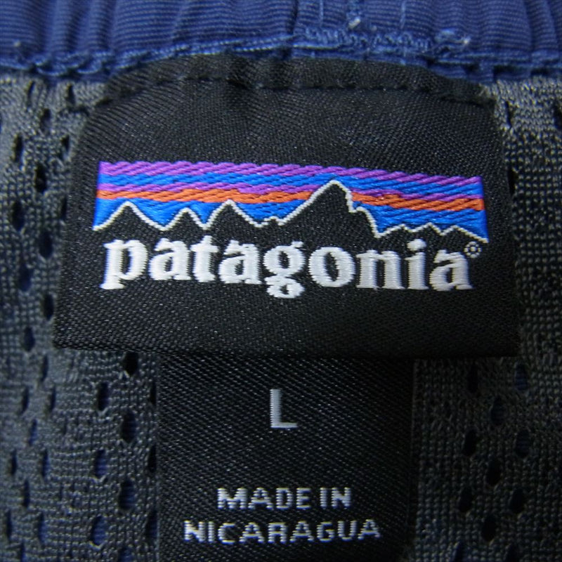 patagonia パタゴニア 21SS 57021SP21 BAGGIES SHORTS バギーズショーツ 5インチ ハーフパンツ SNBL  ネイビー系 L【中古】