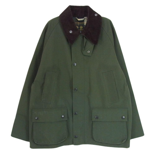 Barbour バブアー MCA0458SG51 BEDALE JACLET 3ワラント ノンオイル ビデイル ジャケット カーキグリーン系 40【中古】