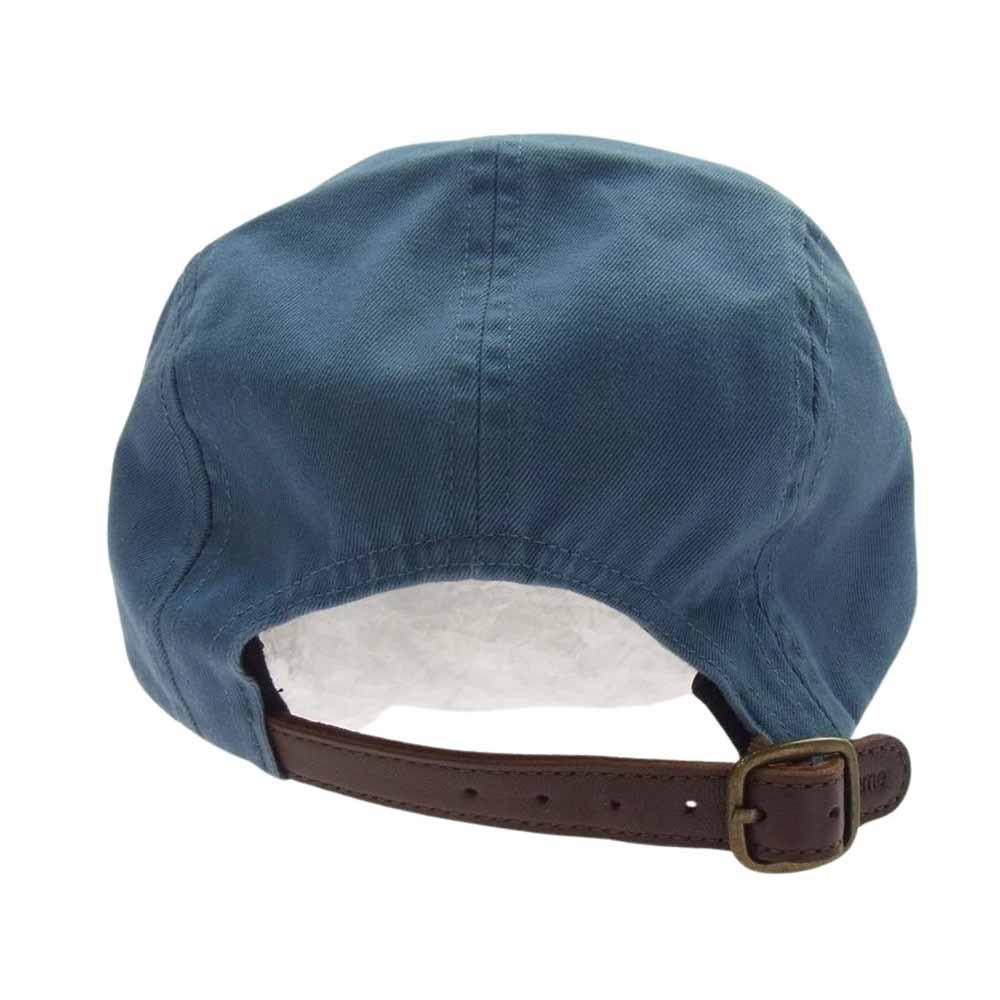 Supreme シュプリーム 16AW Washed Chino Twill Camp Cap Slate ウォッシュド チノ ツイル キャンプ キャップ スレート 帽子 ブルー系【中古】