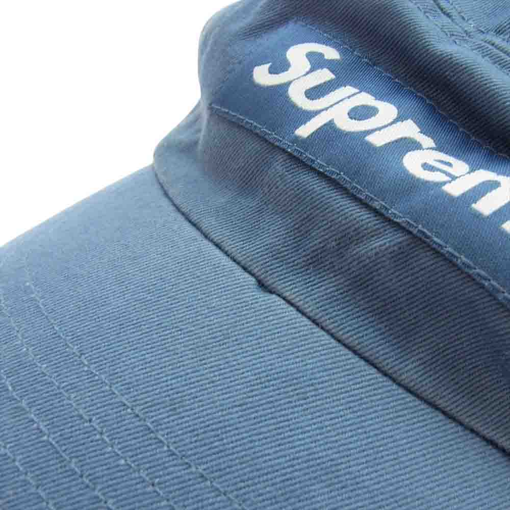 Supreme シュプリーム 16AW Washed Chino Twill Camp Cap Slate ウォッシュド チノ ツイル キャンプ キャップ スレート 帽子 ブルー系【中古】