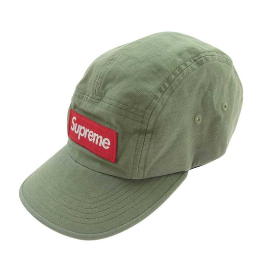 Supreme シュプリーム 20AW Military Camp Cap ミリタリー キャンプ キャップ 帽子 ライトグリーン系【中古】