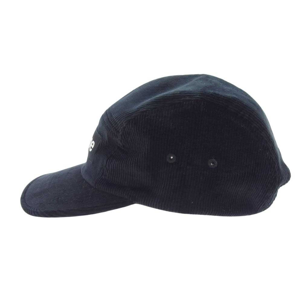 Supreme シュプリーム 18SS Corduroy Camp Cap CAPOLAVORO コーデュロイキャンプキャップ 帽子 ブラック系【中古】