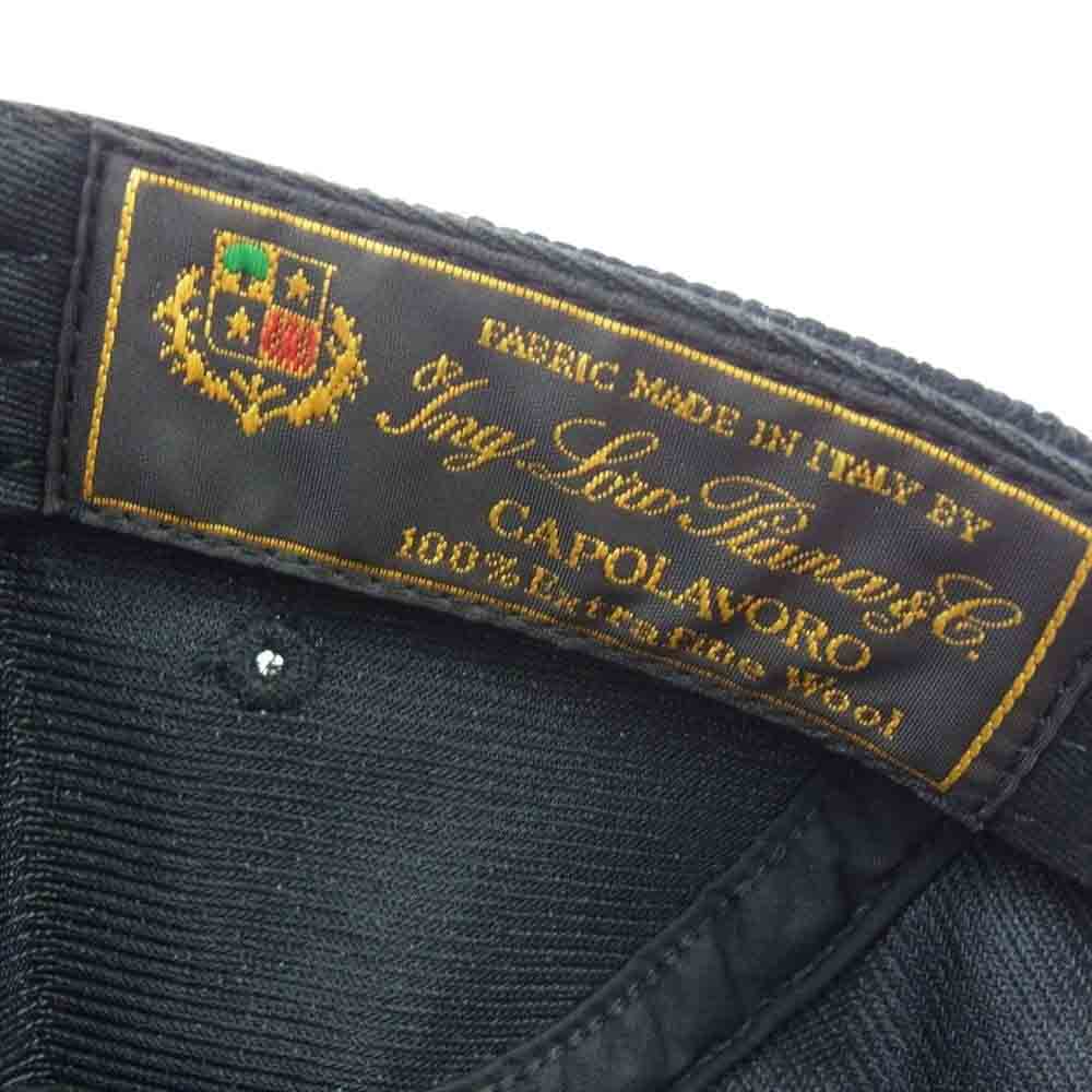 Supreme シュプリーム 18SS Corduroy Camp Cap CAPOLAVORO コーデュロイキャンプキャップ 帽子 ブラック系【中古】