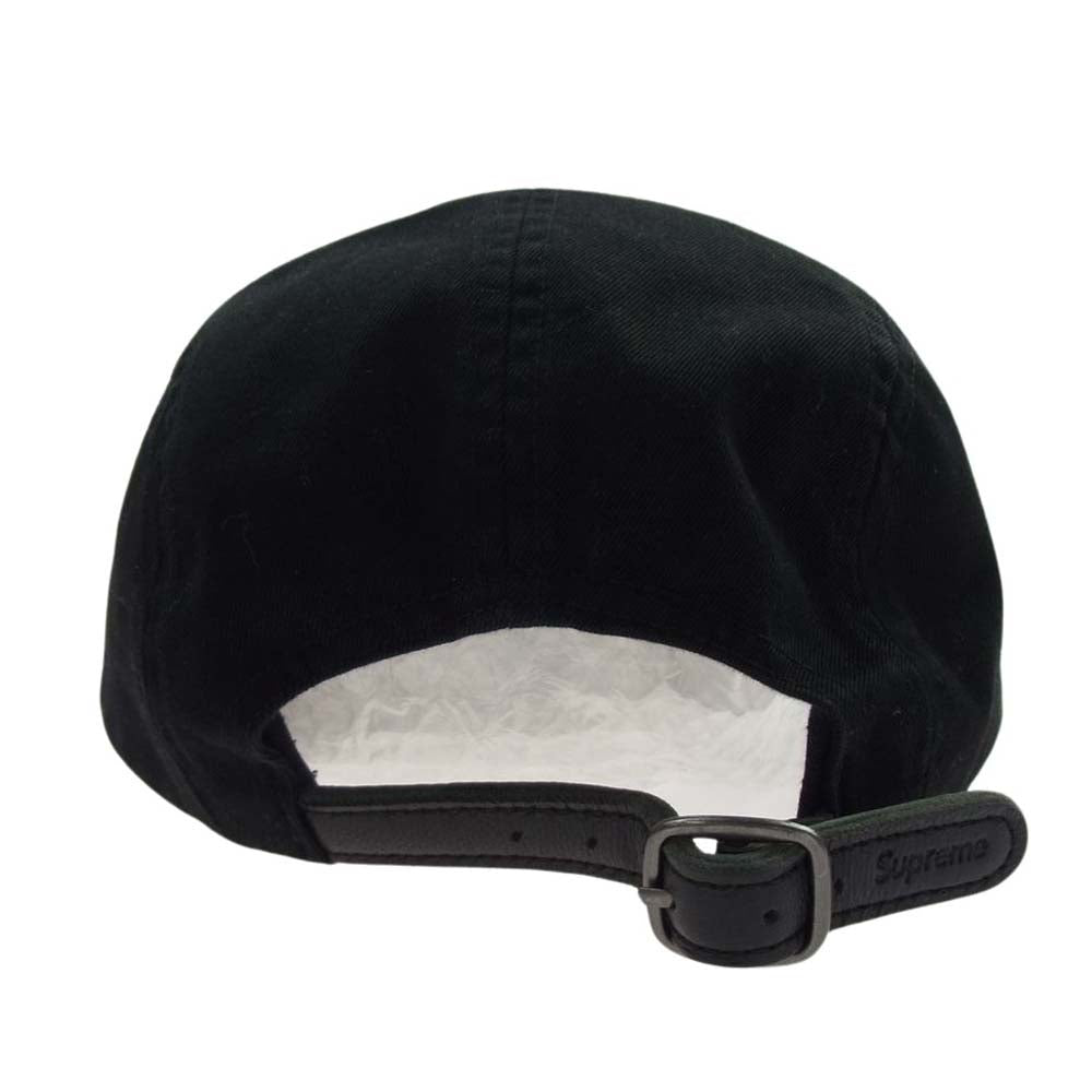 Supreme シュプリーム 23ss washed chino twill camp cap black ウォッシュド チノ ツイル キャンプ キャップ ブラック ブラック系【中古】