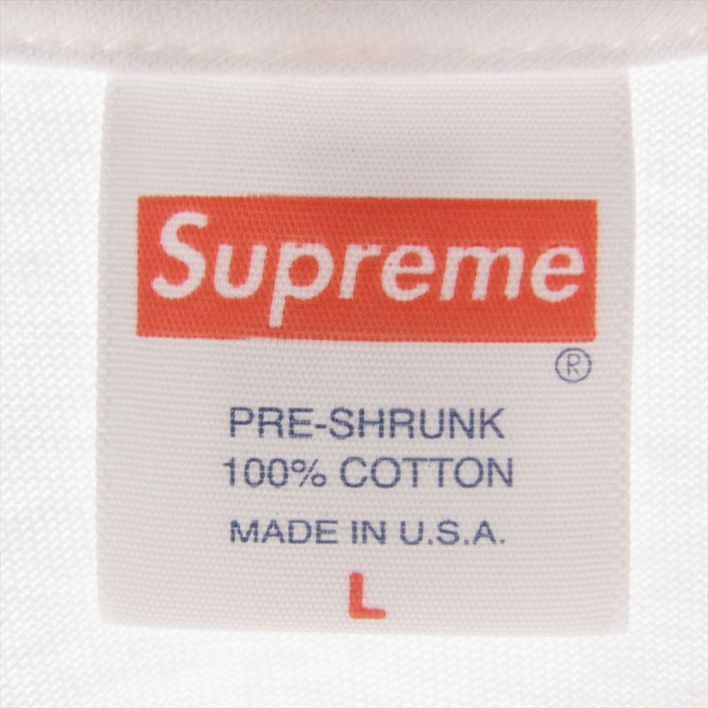 Supreme シュプリーム 22AW Play Dead Tee プレイ デッド 半袖 Tシャツ ホワイト系 L【中古】