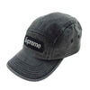 Supreme シュプリーム 22aw Denim Camp cap Washed Black デニム キャンプ キャップ  ウォッシュド ブラック グレー系【中古】