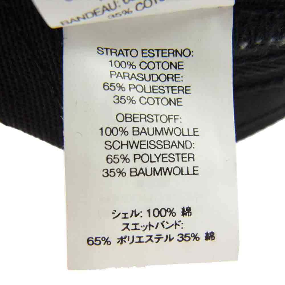 Supreme シュプリーム 22aw Denim Camp cap Washed Black デニム キャンプ キャップ  ウォッシュド ブラック グレー系【中古】