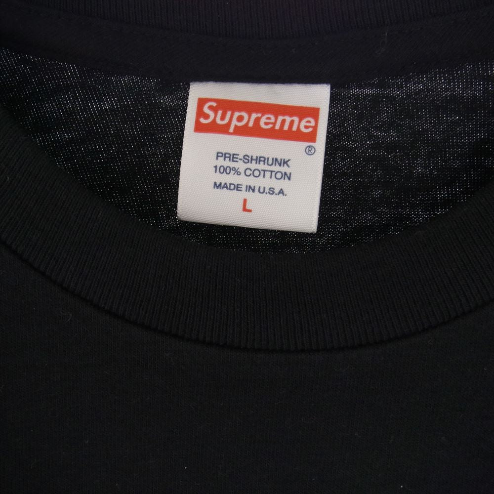Supreme シュプリーム 21AW Rick Rubin Tee リック ルービン Tシャツ ブラック系 L【美品】【中古】