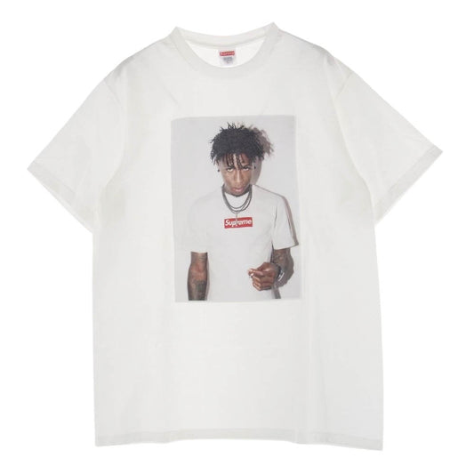 Supreme シュプリーム 23AW NBA Young Boy Tee ヤングボーイ Tシャツ ホワイト系 L【美品】【中古】