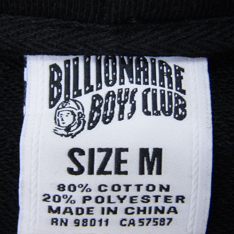 Billionaire Boys Club ビリオネアボーイズクラブ ロゴ ノースリーブ パーカ ベスト ブラック系 M【中古】