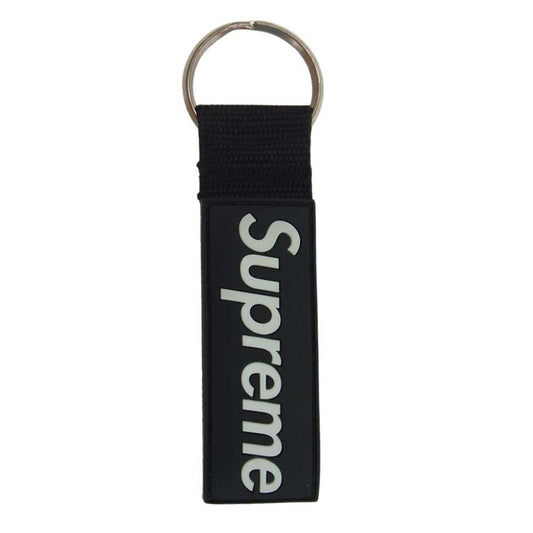 Supreme シュプリーム Webbing Keychain ウェビング キーチェーン ブラック系【極上美品】【中古】