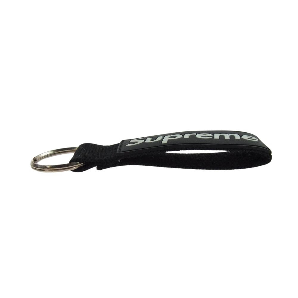 Supreme シュプリーム Webbing Keychain ウェビング キーチェーン ブラック系【極上美品】【中古】